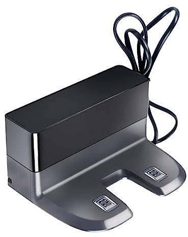 WQMEOR Ladestation, Dockingstation, kompatibel mit Ecovacs Deebot OZMO. 950 900 T8/T9 Roboterstaubsauger, Ersatzteile, US-Stecker, Ersatz-Staubsaugerladegerät(for 950/900)
