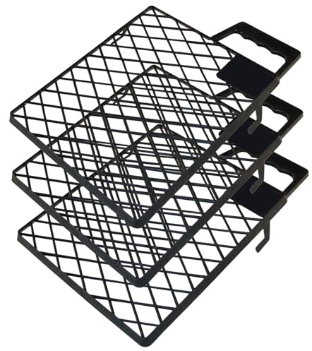 Grille de Peinture, Grilles D'essorage en Plastique, 22 x 32 cm Grille Peinture pour Rouleau, Grilles de Peinture en Plastique, 3 Pièces