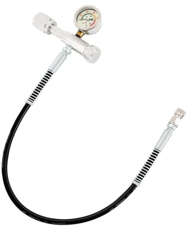 Paintball Füllstation Kit PCP Füllstation Ladeadapter Ladekit Inflation Ventil Kit Nachfülladapter für Brandbekämpfung, Tauchen speichert, Schnorcheln