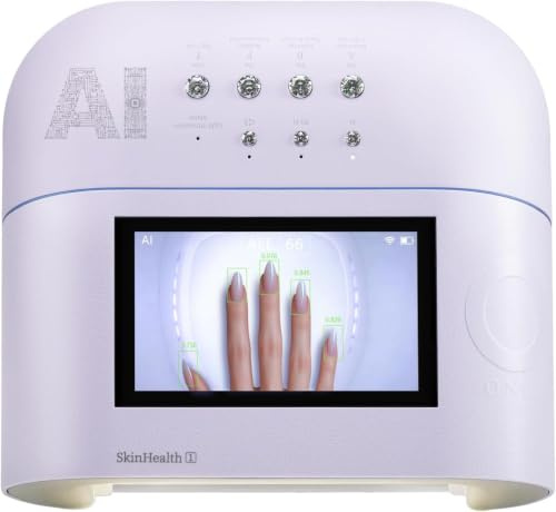 UV LED Nail Lamp for Gel Nails - O NAIL AI Precision Scan Nail Dryer with HD Display, 109 LEDs, Smart Curing Modes, for Gel Polish and Builder Gel, Plug-in, Battery Not Included