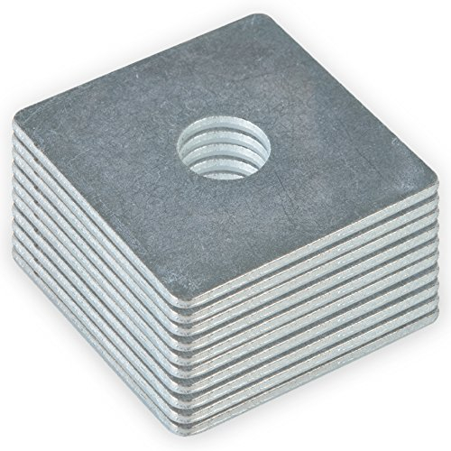 50 mm x 12 m cuadrado arandelas – Pack de 10