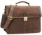 STILORD 'Edward' Leder Aktentasche Herren Vintage - Business Laptoptasche 15,6 Zoll - Große Bürotasche für Dokumente, Laptop & Ordner - Edle Umhängetasche mit Schloss, Farbe:torino - braun