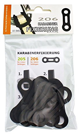 ALIENS Karabinerfixierung (10er Pack), 16mm