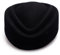 Lawliet Wool Air Hostesses Cocktail Fascinator Base Pillbox Hat Millinery Craft A049, schwarz, Einheitsgröße