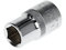 GEDORE red Douille, Entraînement 1/2 12,5 mm, 6 pans, Diamètre 13 mm, Outil, R610001306, Acier chromé