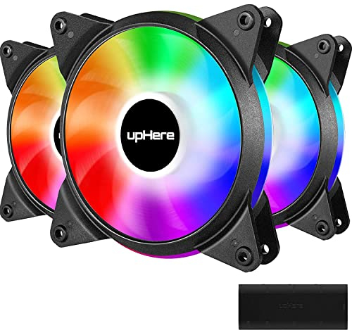 upHere PWM 5 V ARGB LED Ventilador de 120 mm Super Silencioso-T7SYC7-3