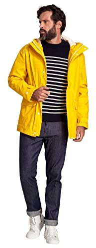 Armor Lux Herren 76831 Regenmantel, Gelb (Jaune 007), L EU