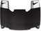 Nike Gridiron Eyeshield with Decals 2.0 - schwarz getönt