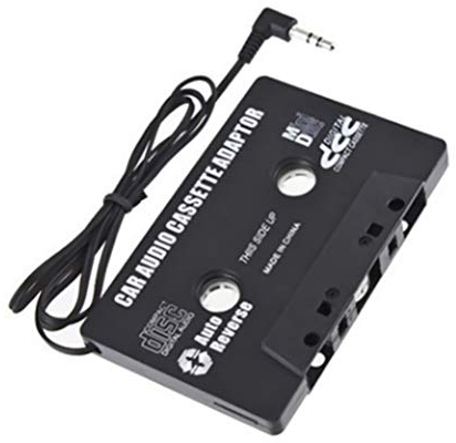 Kylewo Adaptateur pour autoradio MP3 pour Cassette Cassette Adaptateur CD Adaptateur pour Cassette MP3 avec Prise Jack 3,5 mm pour MP3 MP4 Player Phone