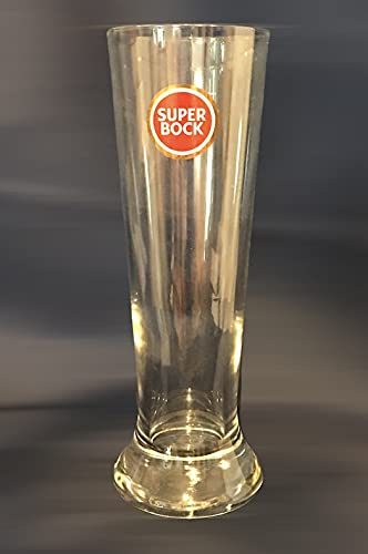 Super Bock - Bicchieri da Birra, 0,3 l, 6 pz