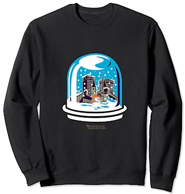 Wuppertal Schneekugel mit Wahrzeichen Schneekugel Sweatshirt