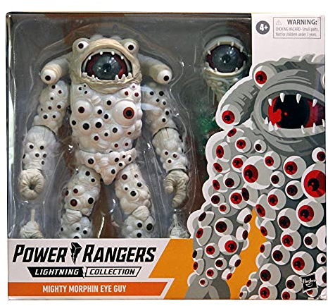 Power Rangers Lightning Collection Mighty Morphin, Œil-de-Lynx, Figurine Premium de Collection, de 15 cm, Accessoires