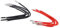 RC Motor Kabel, 4.0mm Rubber Plug, 16AWG Silikon, Premium Kerndraht, 200 °C, Für 380/390 / 540/550 / 775/795 Brushed Motors, D90, 10 Stück/Set(5 Rot + 5 Schwarz)