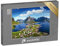 puzzleYOU: Puzzle 500 Teile „Dorf Reine unter einem sonnigen, blauen Himmel, Lofoten, Norwegen“ – aus der Puzzle-Kollektion Norwegen