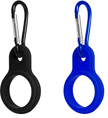 FOUTP 2PCS Porte-bouteille avec mousqueton porte-clés, sangle de transport pour ceinture, sacs et vêtements ? Convient pour bouteilles de 350 ml, 500 ml, 750 ml,