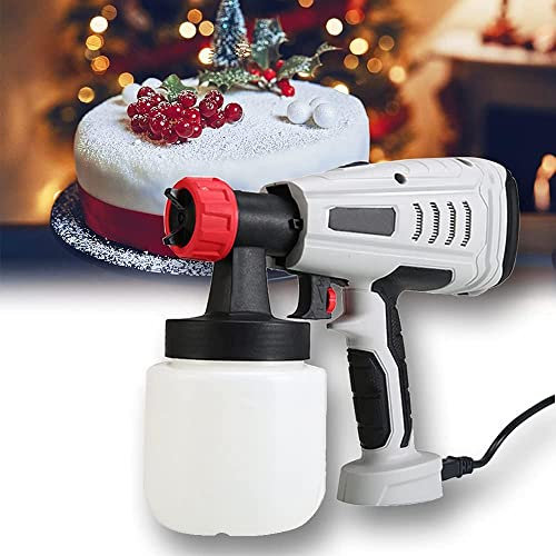 BDXZJ Pistola Rociadora Portátil Eléctrica Pistola Rociadora de Pintura Se Puede Utilizar 800W para Pintar con Pulverización Paredes