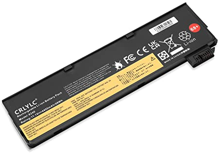 CRLYLC 0C52862 0C52861 4400mah Laptop Akku für Lenovo IBM ThinkPad T440 T440s T450 T450s T460 T460p T470p T550 T560 X240 X250 X260 X270 W550 W550s L450 L460 L470 P50s 45N1126 45N1127 45N1125 Battery
