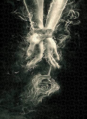 Adult Jigsaw 2000 Piece Art Hand Rose Festival Puzzle Kids Toys