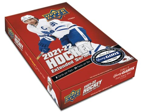 Upper Deck NHL 2021-2022 Extended Series Hockey Hobby Display