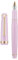 Jinhao 82 Pink Acrylic Fountain Pen, Iridium Medium Nib Classic Design Smooth Writing Pen with Ink Converter (Gold Trim)
