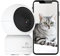 ANTELA Überwachungskamera Innen, 3MP HD WLAN IP Kamera, 2-Wege-Audio, 355°/90° Schwenkbare, IR-Nachtsicht zu 9m, Kompatibel mit Alexa