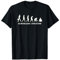 Klimakleber Evolution T-Shirt I Klimaaktivist Klimakleber T-Shirt