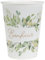 Santex - 10 GOBELETS Mariage Bonheur Carton 7.8X9.7CM