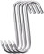 HONSHEN Ganci resistenti per carne, 12 mm, in acciaio inox, 25,4 cm, per lavorazione della carne, confezione da 4