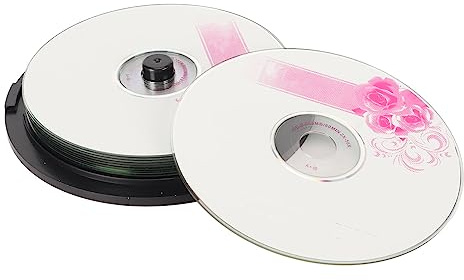 Tomma CD R-skivor med 52X Hastighet, 700 MB Kapacitet, Kompatibel med IOS för för för för, Ej Omskrivbar, PC-material för Digitala Bilder, Musik (10 ST)