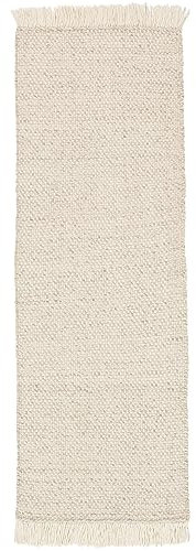 RugVista Birch Teppich - Beige/Naturweiß Teppich 80x300 Moderner, Läufer Teppich