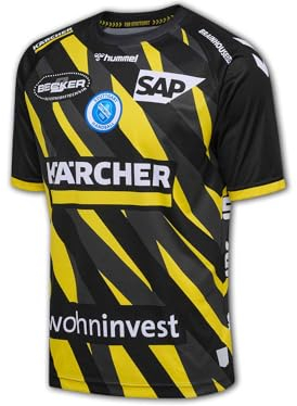 hummel TVB Stuttgart Auswärtstrikot 23 24 TVBS Away Shirt Handball Jersey, Größe:3XL