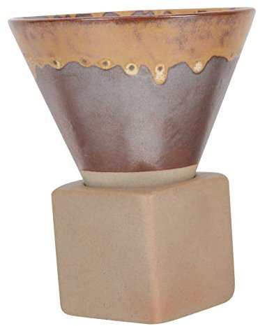 FELTECHELECTR Handtropfkaffeemaschine Keramiktasse Kaffee Brauen Japanische Keramik Praktische 200ml Tropf