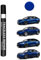 TOPABYTE Ausbesserungslackstift für Tesla Model Y/X/S/3 Highland Karosserielack-Reparaturset, zum Löschen von Kratzern im Auto, Reparaturstift Ausbesserungslacke (Deep Blue Metallic)-PPSB