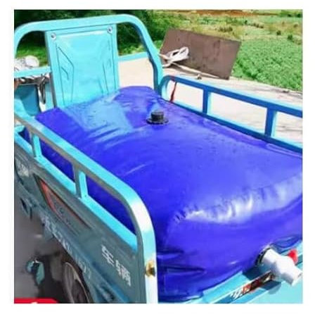 Piscinas Desmontables, Gran Capacidad Vejiga De Almacenamiento De Agua, Portátil Vejiga De Agua Tanques, Bolsa De Agua, Riego Agrícola Exterior Emergencia Depósito De Agua(8000L/4x2x1cm)