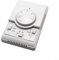 Manuelles Raumthermostat, Knopf-Temperaturregelschalter, einstellbarer Zifferblattstatus, mit Bimetall-Membran und Wärmemelder, ABS
