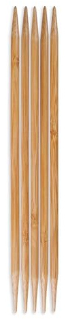 Pony Bamboo Double Pointed Needle 24.0000cm P67014 - Bruin