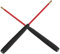 DRESSOOS rutschfeste Diabolo Sticks Mit Kugellager Klassische Diabolo Sticks Lang Aus Glasfaser Ideal Für Einsteiger Und Fortgeschrittene Diabolo Zubehör Für