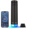 Hidrate Spark PRO 2 Smart Water Bottle – 621 ml Insulated Stainless Steel, Tracks Water Intake, Glows & Beeps For Drink Reminder, Bluetooth Sync to App, Chug Lid, BPA-Free, Black (with Apple Find My)