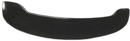 DFJOSF Auto Heckspoiler Für Dacia Für Duster 2009-2017 ABS Auto Heckspoiler Body Kit Glänzend Schwarz/Carbon Look/Keine Farbe/Weiss Kofferraumspoiler(Kohlenstoff-Look)