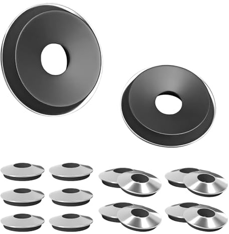 Qrity 20 Pezzi Rondelle di Tenuta con Guarnizione EPDM, OD 12 mm, ID 5,5 mm, Spessore 2,5 mm, 304 Acciaio Inossidabile Gomma Rondella per Bulloni
