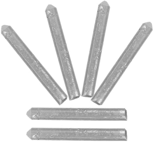 LALAFINA 6pcs Baguettes de Soudure en Aluminium Argenté Faciles à Utiliser Chauffage pour Soudage Basse Température pour Professionnels et Débutants