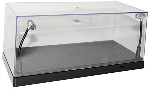 alles-meine.de GmbH Acryl Vitrine mit LED Beleuchtung für Modellauto 1/43 1/64 1/72 1/87 1/32 1/24 Modellcarsonline Modell Auto Modell Auto