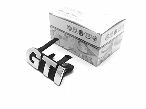Volkswagen Original VW GTI Front Grill Badge Emblem Chrome - 6E0853679D PWV
