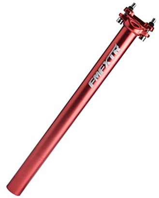 UPANBIKE Fahrradsattelstütze Aluminiumlegierung φ27,2 30,9 31,6 mm * 400 mm Sattelstütze mit Verlängerungslänge für Mountainbikes (Rot φ31,6 mm)