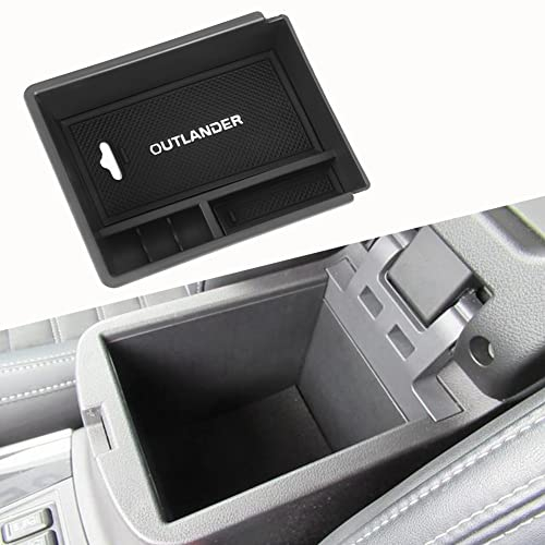 Z.MYUKI】Outlander Mittelkonsole Ablagefach für Mitsubishi Outlander PHEV 2019-2022 Zubehör Original Armlehne Mittelarmlehne