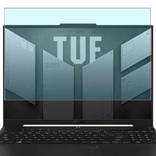 Vaxson Anti Blaulicht 9H Härte Glas Folie, kompatibel mit ASUS TUF Gaming A16 FA617 FA617XS Advantage Edition 16 Laptop Sichtbarer Bereich, gehärtetem Glas Schutzfolie Displayschutzfolie