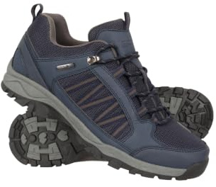 Mountain Warehouse Path Mens Waterproof Walking Shoes Navy 9