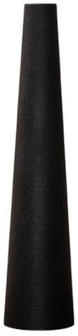 Vases à bourgeons en céramique noire – Petit vase à fleurs en verre pour décoration d'intérieur – Motif floral décoratif