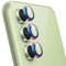 Bzzerumy Pellicola protettiva per fotocamera per Samsung Galaxy A55 5G, vetro temperato, accessorio antigraffio, vetro di protezione premium per Samsung Galaxy A55 5G, design colorato