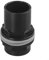 Raccord de réservoir fileté en PVC pour système de filtration de bassin à poissons avec joint et écrou (40 mm)